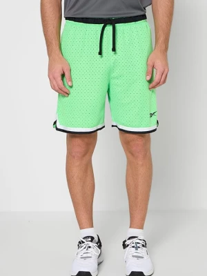Krótkie spodenki sportowe Reebok zielony neon
