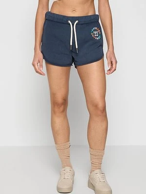Krótkie spodenki sportowe Superdry granatowy