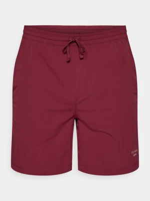 Krótkie spodenki sportowe Ted Baker bordowy