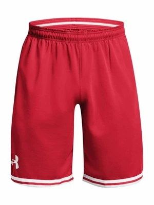Krótkie spodenki sportowe Under Armour czerwony