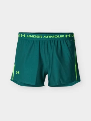 Krótkie spodenki sportowe Under Armour butelkowa zieleń