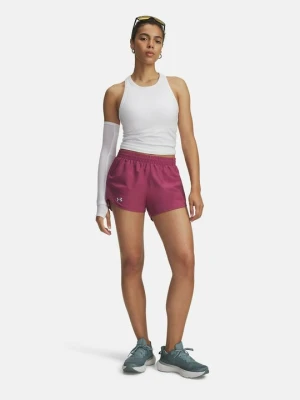 Krótkie spodenki sportowe Under Armour czerwony