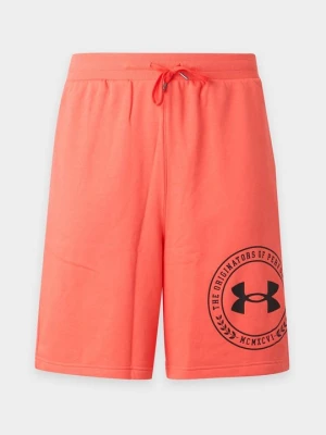 Krótkie spodenki sportowe Under Armour czerwony