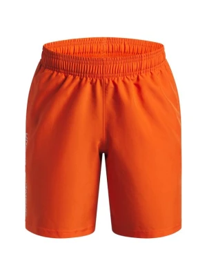 Krótkie spodenki sportowe Under Armour pomarańczowy