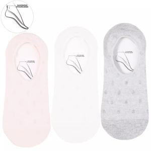 Krótkie Stopki Damskie Moraj Mix Kolor 3 Pary