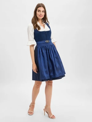 Krüger Dirndl Damski dirndl Kobiety niebieski jednolity,