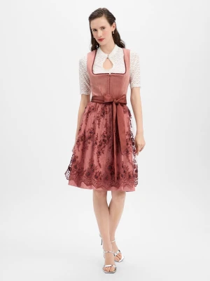 Krüger Dirndl Damski dirndl Kobiety różowy jednolity,