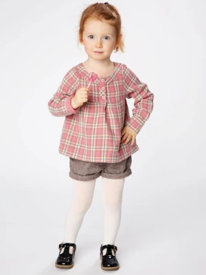 Kryjące Rajstopy Dziecięce Pippi 40 3d Milk Marilyn