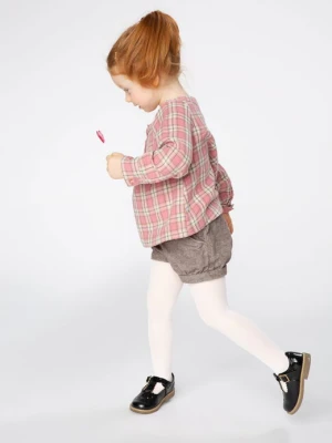 Kryjące Rajstopy Dziecięce Pippi 40 3d White Marilyn