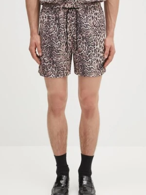 Zdjęcie produktu KSUBI szorty kingdom boardshort męskie kolor brązowy MSP25WA012