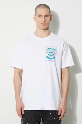 KSUBI t-shirt bawełniany hardcore biggie ss tee męski kolor biały z nadrukiem MPS24TE005