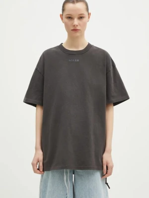 Zdjęcie produktu KSUBI t-shirt bawełniany Sott Boyfriend damskie kolor szary WPS25TE010