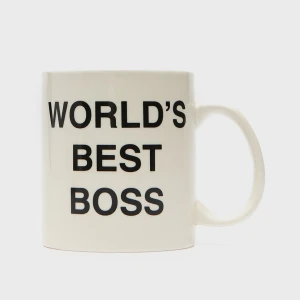 Kubek z napisem World's best boss The Office House