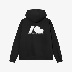 Kubota Bluza z kapturem Basic czarna S Basenowe