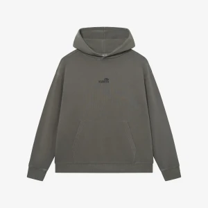 Kubota Bluza z kapturem Statement brązowa S