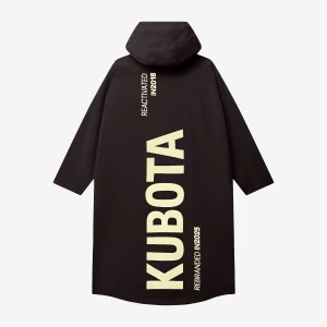 Kubota Parka przeciwdeszczowa oversize Street Edge brązowa unisex S