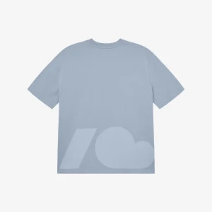 Kubota T-shirt bawełniany Statement niebieski S