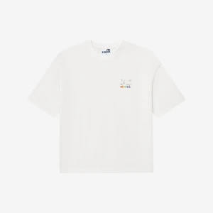 Kubota T-shirt oversize Comfy Club Pride biały unisex S