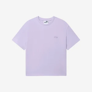 Kubota T-shirt oversize Easy fioletowy damski XS