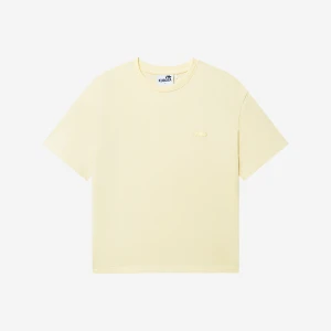 Kubota T-shirt oversize Easy żółty damski XS