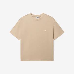 Kubota T-shirt regular Easy beżowy męski S