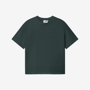Kubota T-shirt regular Easy ciemnozielony męski S