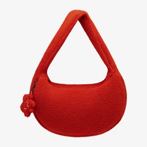 Kubota Torba z polaru Cushy z brelokiem Comfy Club czerwona Onesize