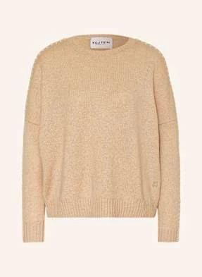 Kujten Sweter Z Kaszmiru Amea beige