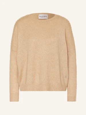 Kujten Sweter Z Kaszmiru Amea beige