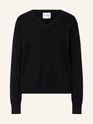 Kujten Sweter Z Kaszmiru Lita schwarz CZARNY