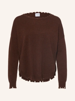 Kujten Sweter Z Kaszmiru Melah braun BRĄZOWY