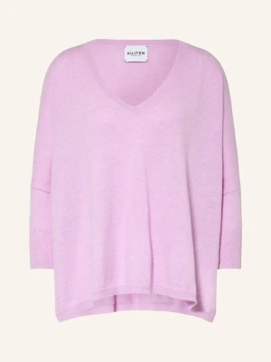 Kujten Sweter Z Kaszmiru Minie rosa JASNOFIOLETOWY