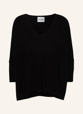 Kujten Sweter Z Kaszmiru Minie schwarz