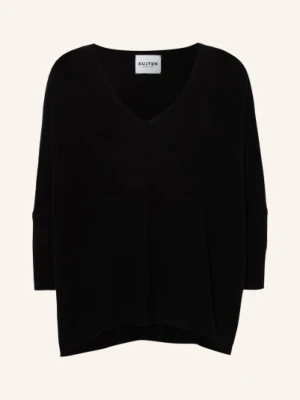 Kujten Sweter Z Kaszmiru Minie schwarz