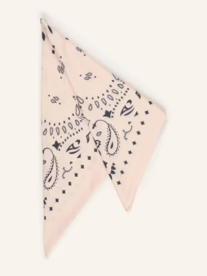 Kujten Trójkątna Chusta Tifa Z Kaszmiru I Jedwabiu rosa