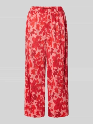 Kuloty o kroju regular fit ze wzorem na całej powierzchni model 'FLORA' Pieces