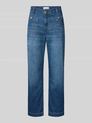 Kuloty z denimu z nakładanymi kieszeniami Rich & Royal Jeansowy niebieski