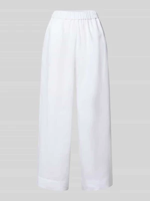 Kuloty z lnu z elastycznym pasem model 'CANNETI' MM by Max Mara