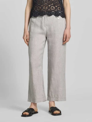 Kuloty z lnu z wpuszczanymi kieszeniami model 'Nora' MAC