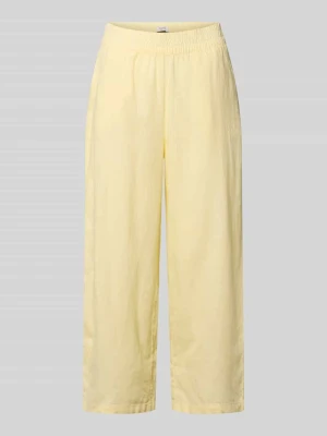 Kuloty z mieszanki lnu i wiskozy z elastycznym pasem b.Young