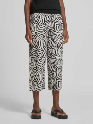 Kuloty z mieszanki lnu i wiskozy z elastycznym pasem b.Young