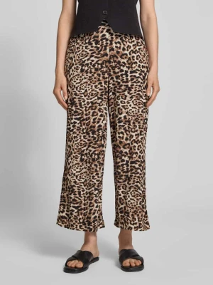 Kuloty z szerokimi nogawkami i wpuszczanymi kieszeniami model ‘JOELLA’ b.Young