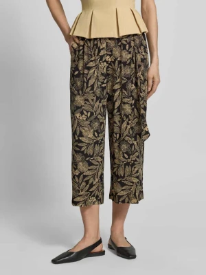 Kuloty z wiskozy z wiązanym paskiem Apricot