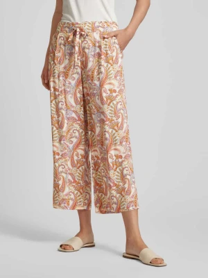 Kuloty z wiskozy ze wzorem paisley Christian Berg Woman