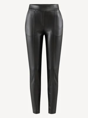 Kunstlederhose czarny - TAMARIS