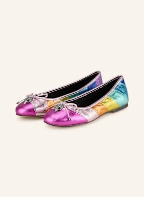Kurt Geiger Baleriny Eagle pink