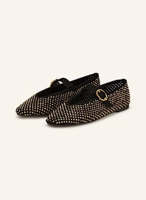 Kurt Geiger Baleriny Mayfair Z Ozdobnymi Kamykami schwarz
