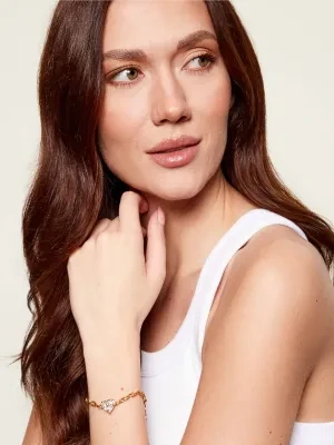 Kurt Geiger Bransoletka CRYSTAL HEART