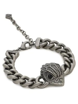 Kurt Geiger Bransoletka Eagle Xl Chunky Bracelet 8837664429 Szary
