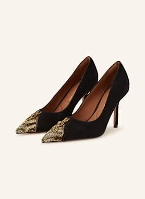 Kurt Geiger Czółenka Z Ozdobnymi Kamykami schwarz